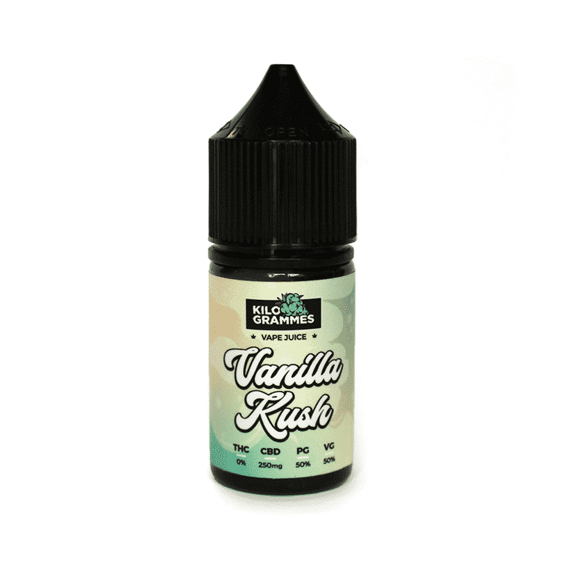 Flacon d'e-liquide Vanilla Kush CBD