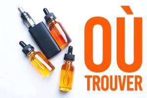 flacons de e-liquide CBD