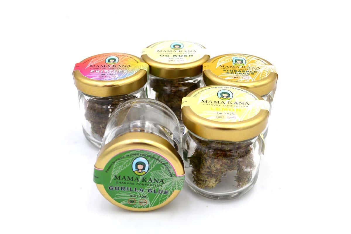 pack découverte fleurs de cbd Mama Kana